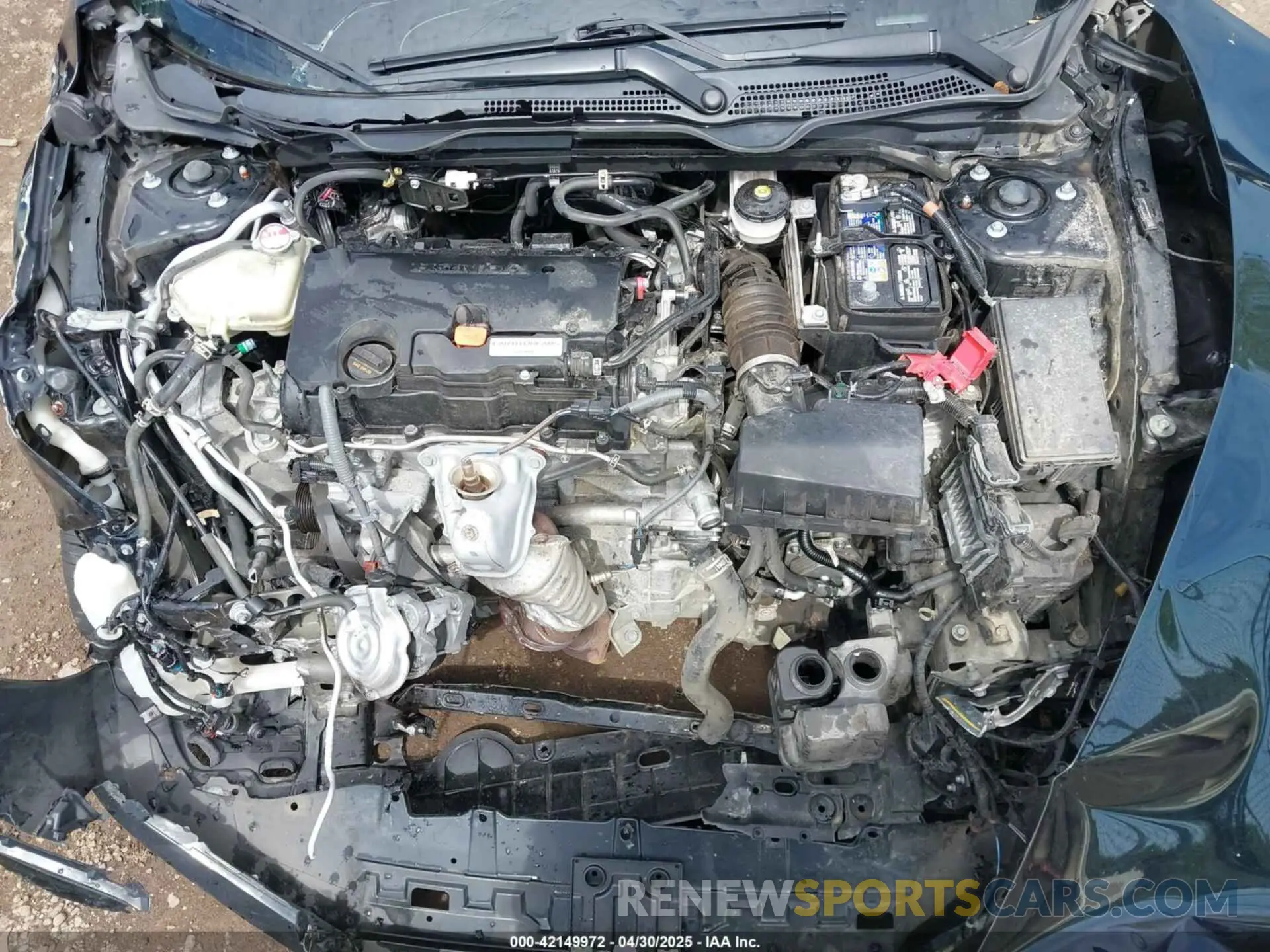 10 Фотография поврежденного автомобиля 19XFC2F89LE016266 HONDA CIVIC 2020