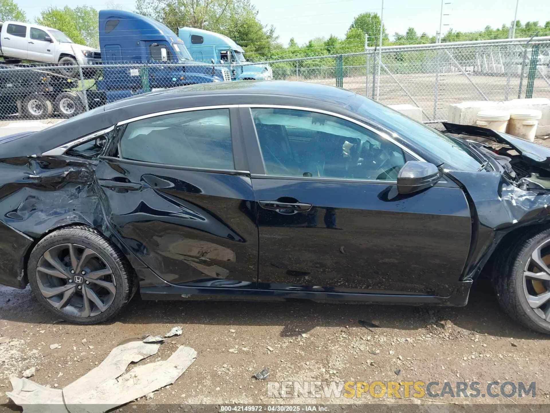 14 Фотография поврежденного автомобиля 19XFC2F89LE016266 HONDA CIVIC 2020