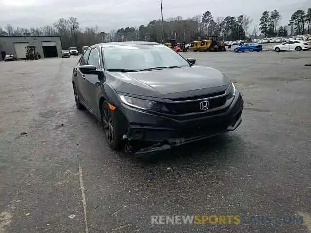 11 Photograph of a damaged car 19XFC2F89LE026098 HONDA CIVIC 2020