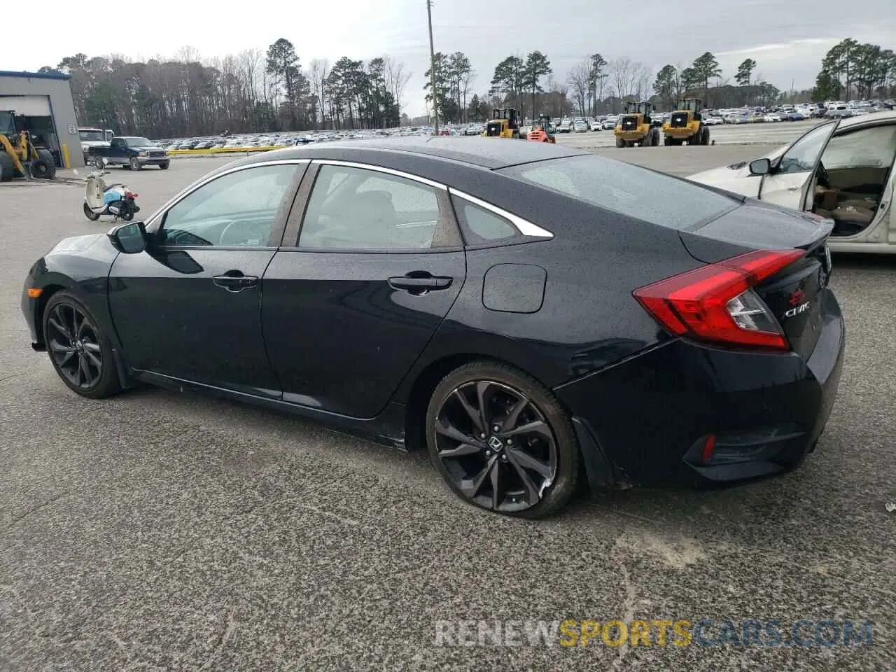 2 Photograph of a damaged car 19XFC2F89LE026098 HONDA CIVIC 2020