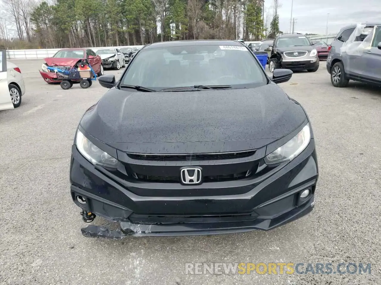 5 Photograph of a damaged car 19XFC2F89LE026098 HONDA CIVIC 2020