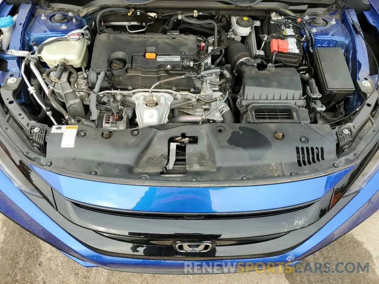 11 Фотография поврежденного автомобиля 19XFC2F8XLE025171 HONDA CIVIC 2020