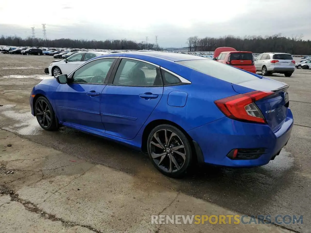 2 Фотография поврежденного автомобиля 19XFC2F8XLE025171 HONDA CIVIC 2020