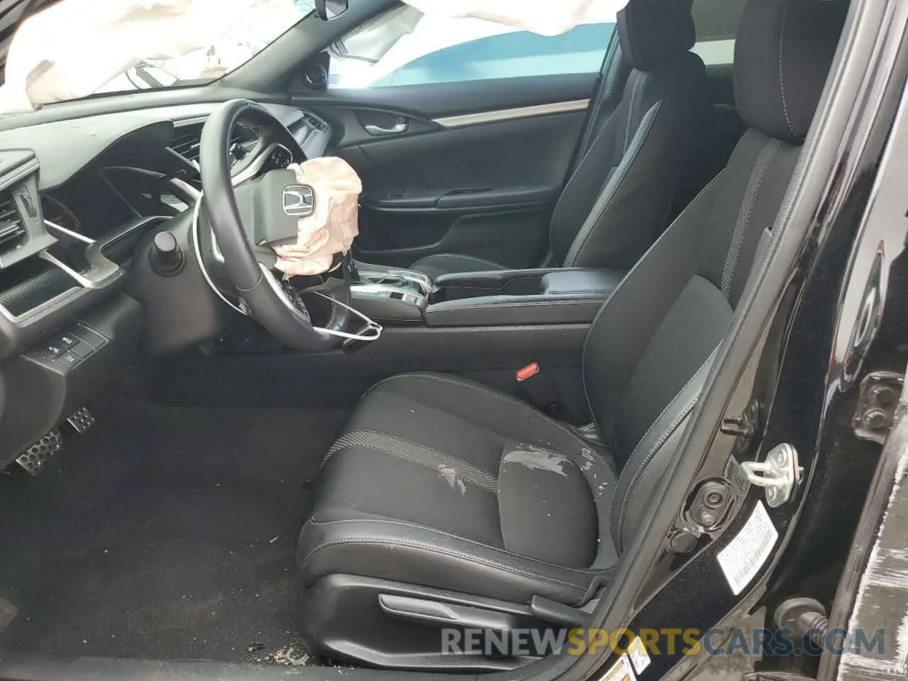 7 Photograph of a damaged car 19XFC2F8XLE215150 HONDA CIVIC 2020