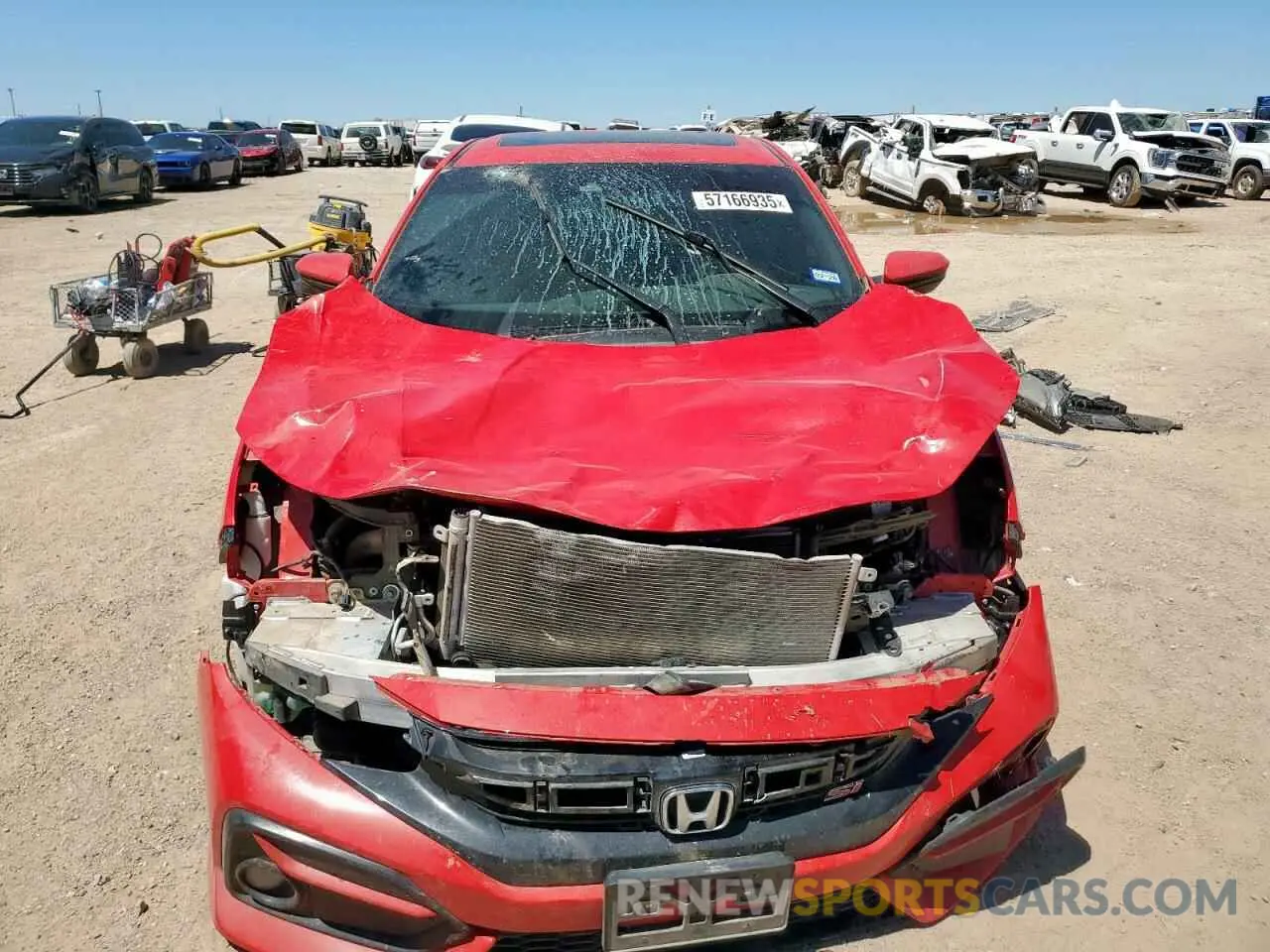 5 Photograph of a damaged car 2HGFC1E50LH705541 HONDA CIVIC 2020