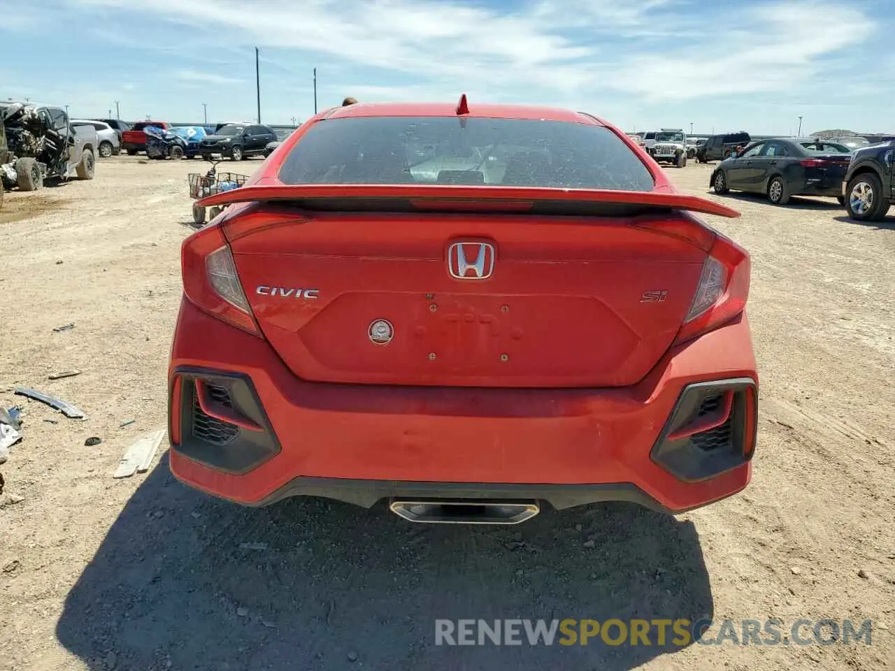 6 Photograph of a damaged car 2HGFC1E50LH705541 HONDA CIVIC 2020