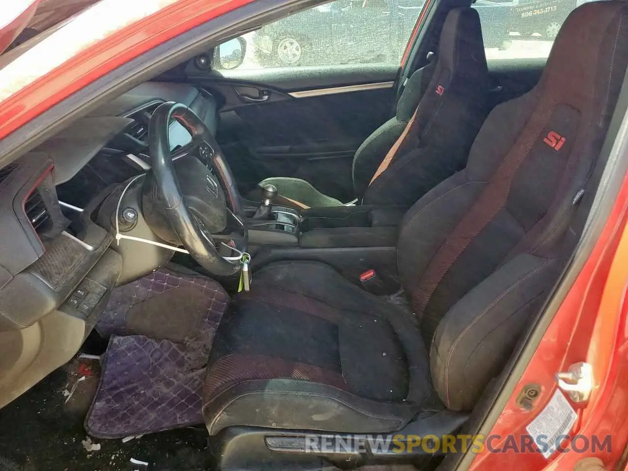 7 Photograph of a damaged car 2HGFC1E50LH705541 HONDA CIVIC 2020