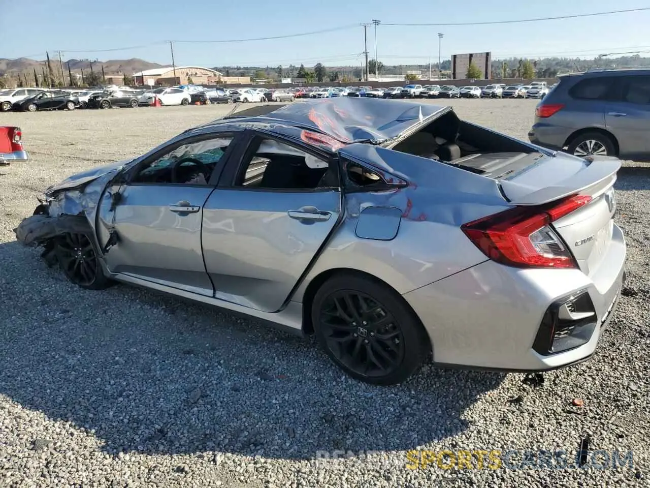 2 Photograph of a damaged car 2HGFC1E51LH706505 HONDA CIVIC 2020