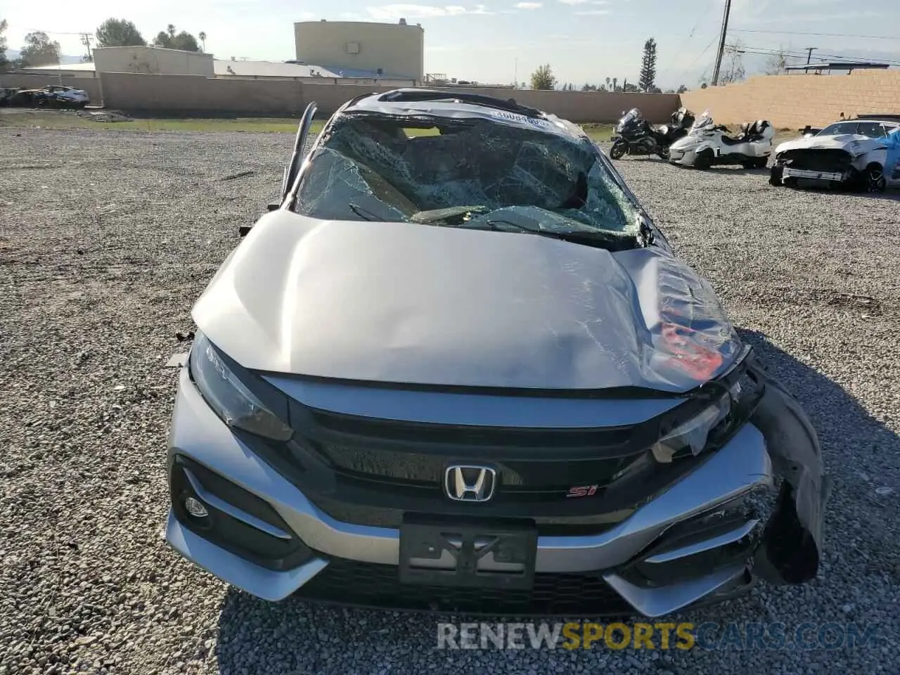 5 Photograph of a damaged car 2HGFC1E51LH706505 HONDA CIVIC 2020