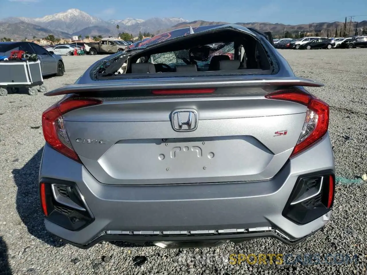 6 Photograph of a damaged car 2HGFC1E51LH706505 HONDA CIVIC 2020