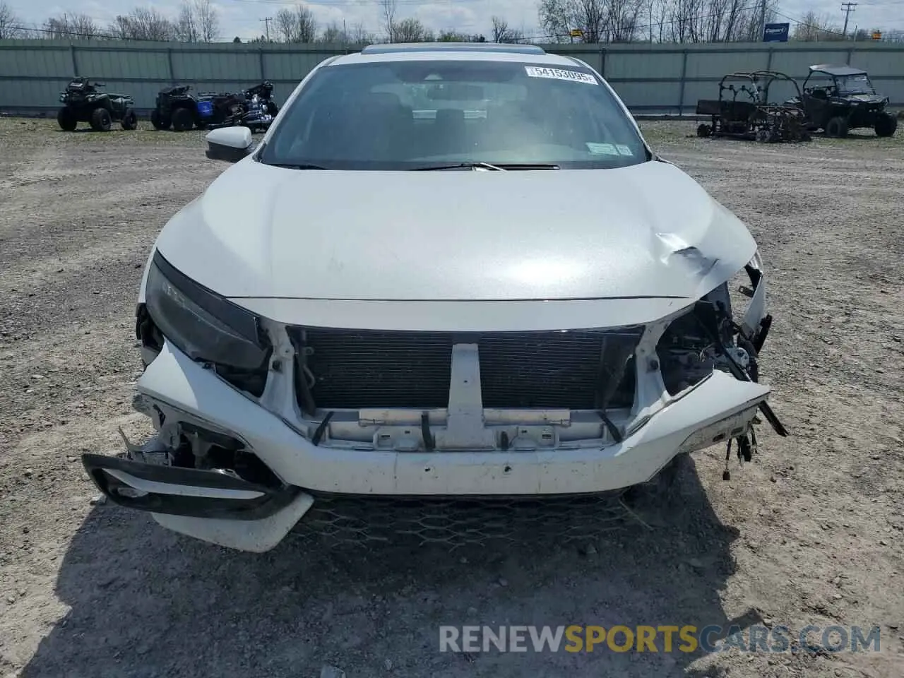 5 Photograph of a damaged car 2HGFC1E54LH706112 HONDA CIVIC 2020