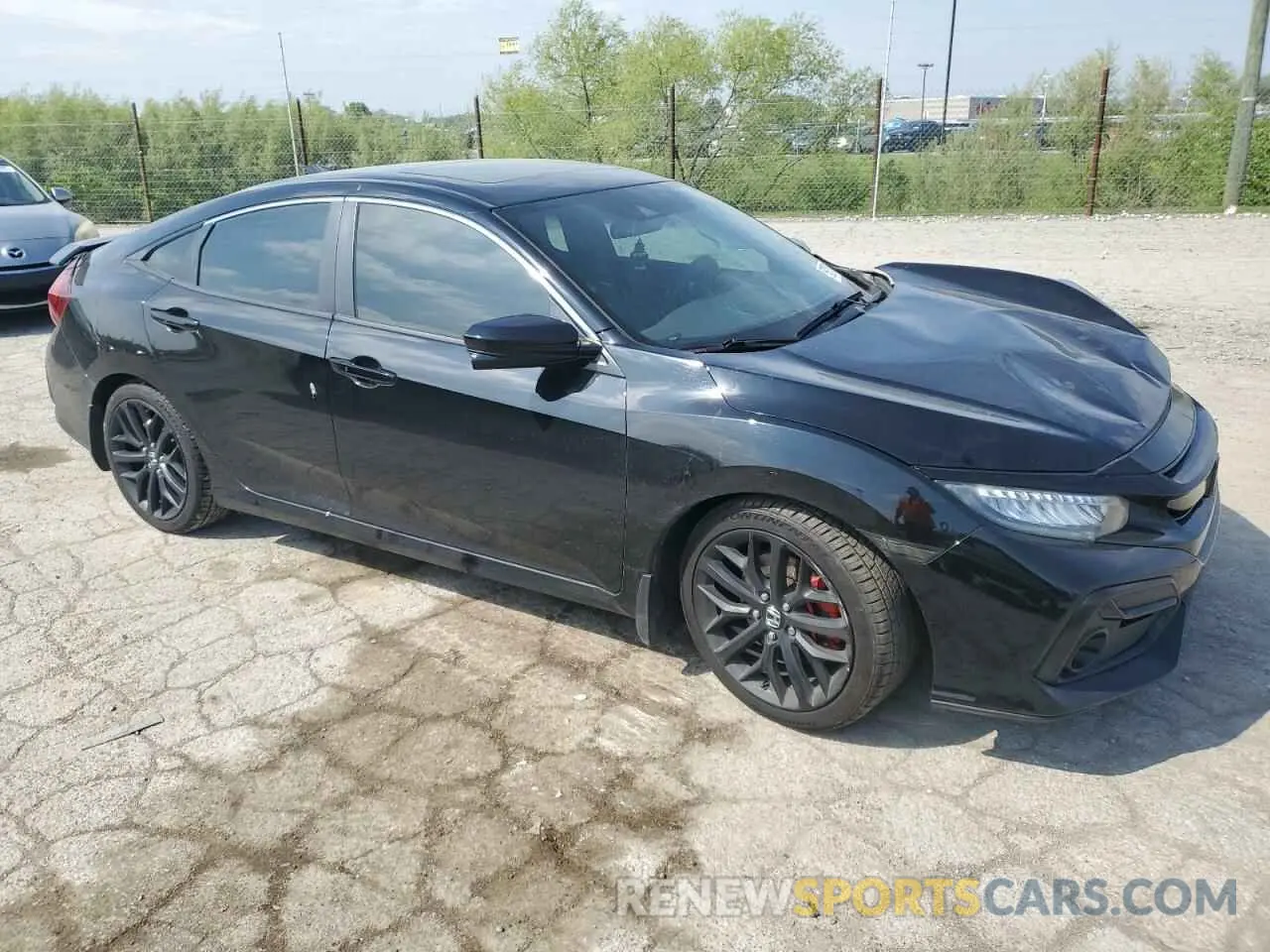 4 Фотография поврежденного автомобиля 2HGFC1E56LH700148 HONDA CIVIC 2020