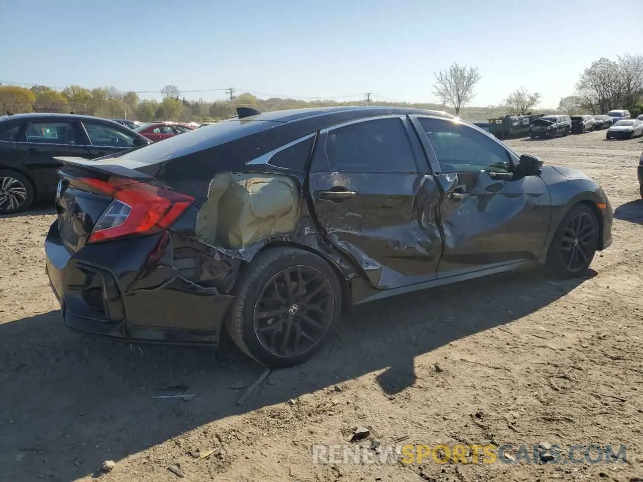 3 Фотография поврежденного автомобиля 2HGFC1E57LH706380 HONDA CIVIC 2020