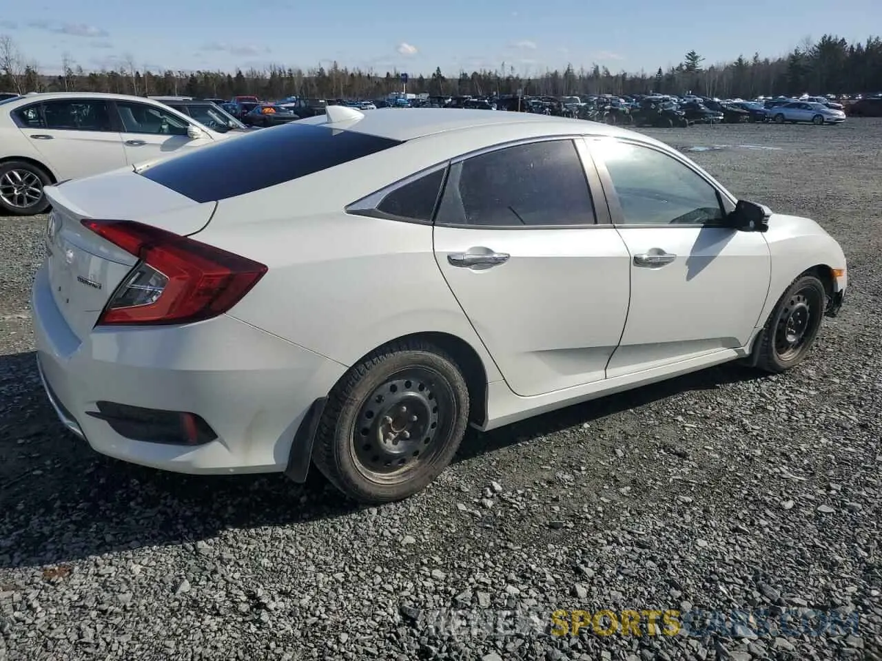 3 Photograph of a damaged car 2HGFC1F97LH101034 HONDA CIVIC 2020