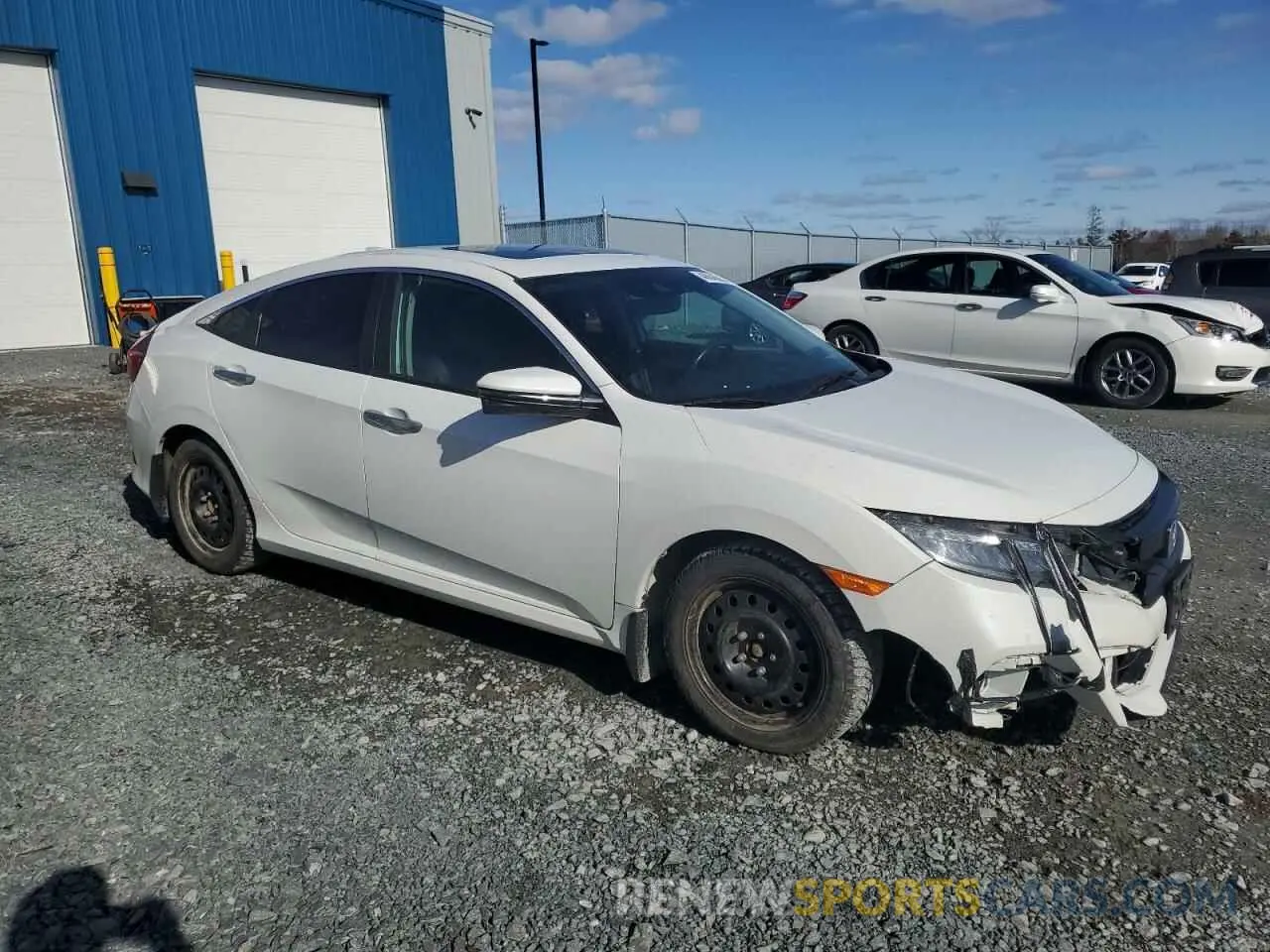4 Photograph of a damaged car 2HGFC1F97LH101034 HONDA CIVIC 2020