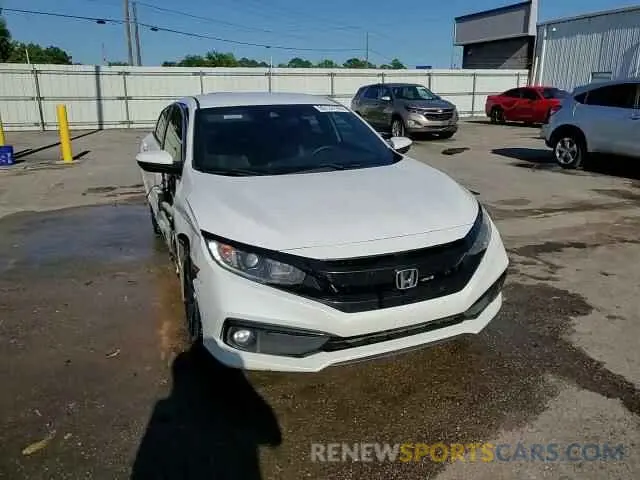 13 Photograph of a damaged car 2HGFC2E80LH505176 HONDA CIVIC 2020