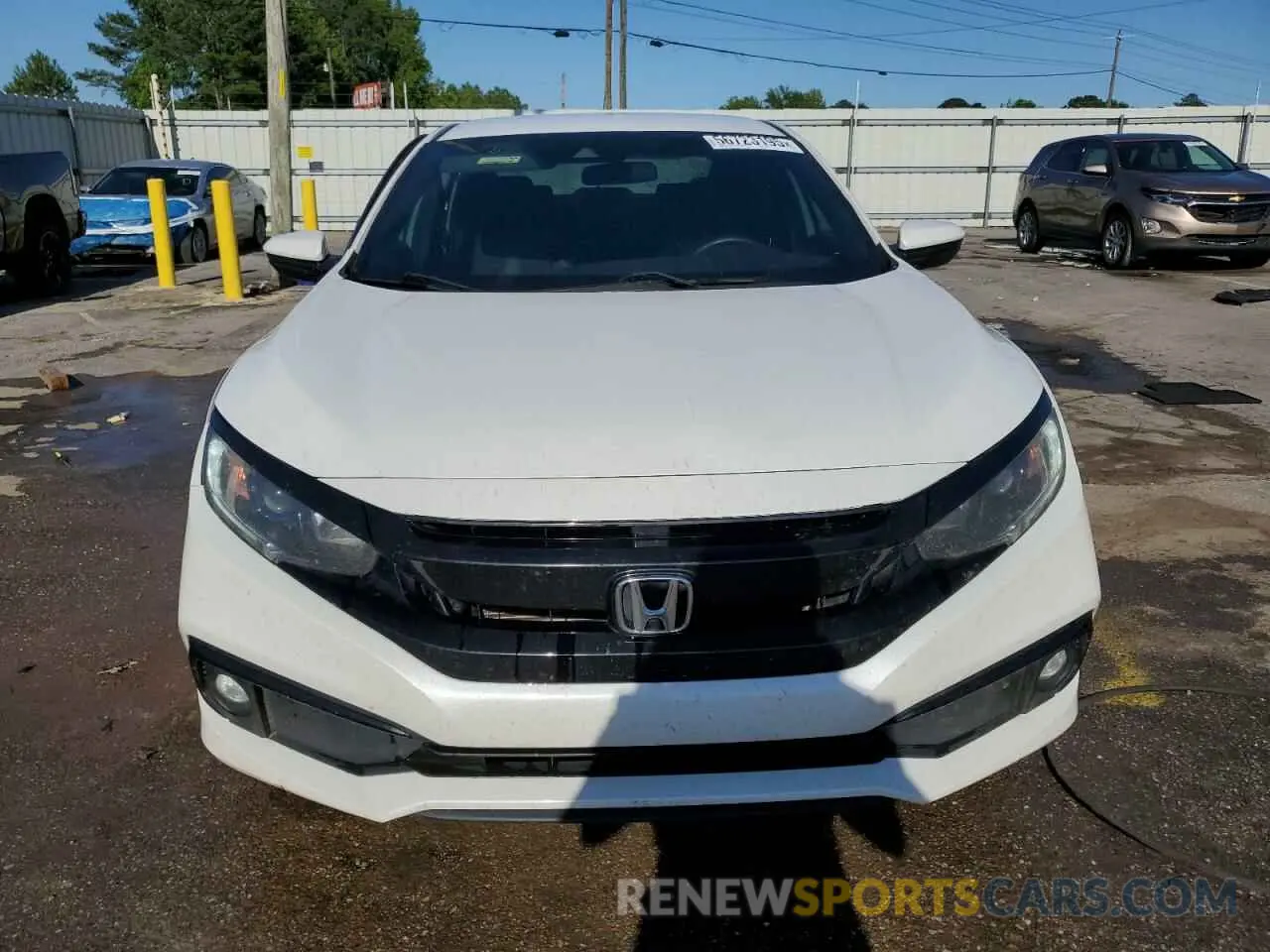 5 Photograph of a damaged car 2HGFC2E80LH505176 HONDA CIVIC 2020
