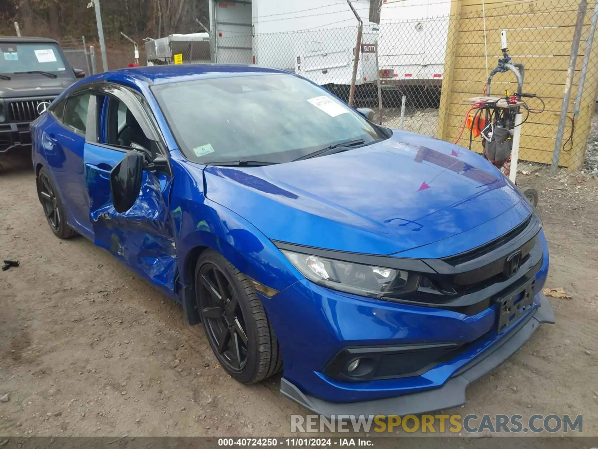 1 Photograph of a damaged car 2HGFC2E80LH542180 HONDA CIVIC 2020