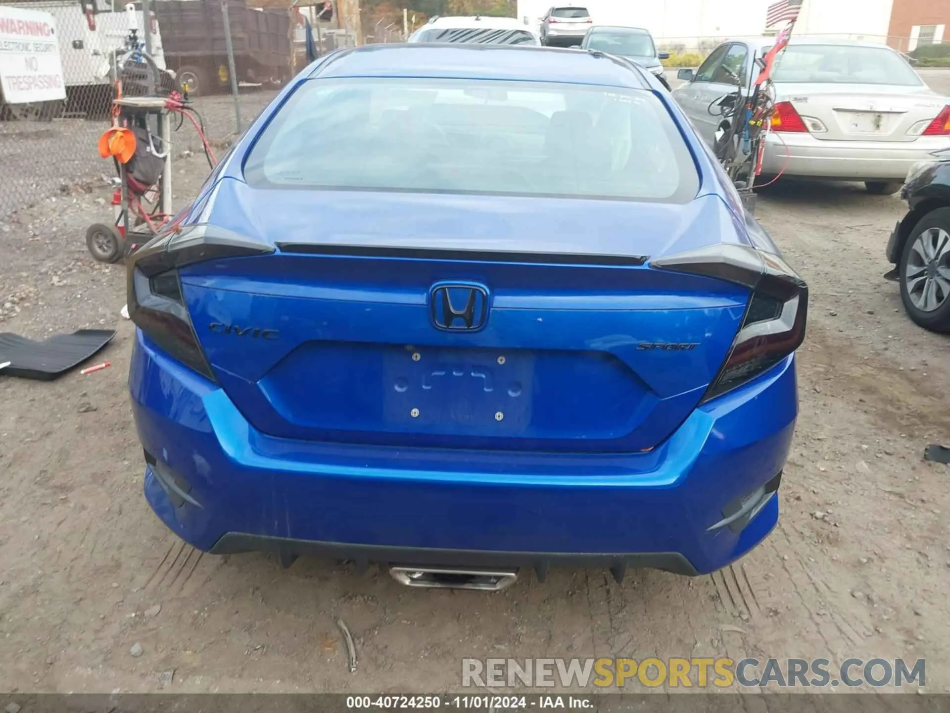 16 Photograph of a damaged car 2HGFC2E80LH542180 HONDA CIVIC 2020