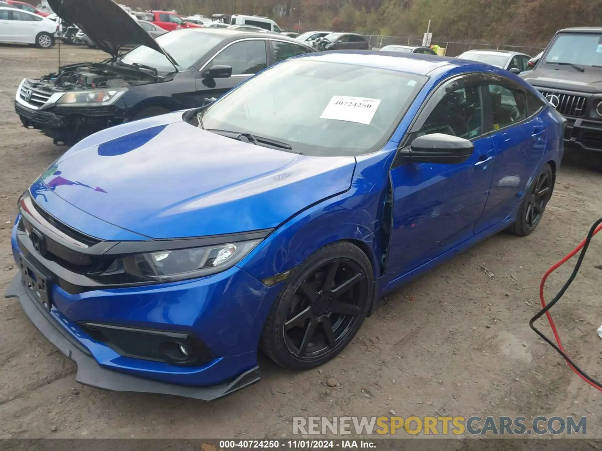 2 Photograph of a damaged car 2HGFC2E80LH542180 HONDA CIVIC 2020