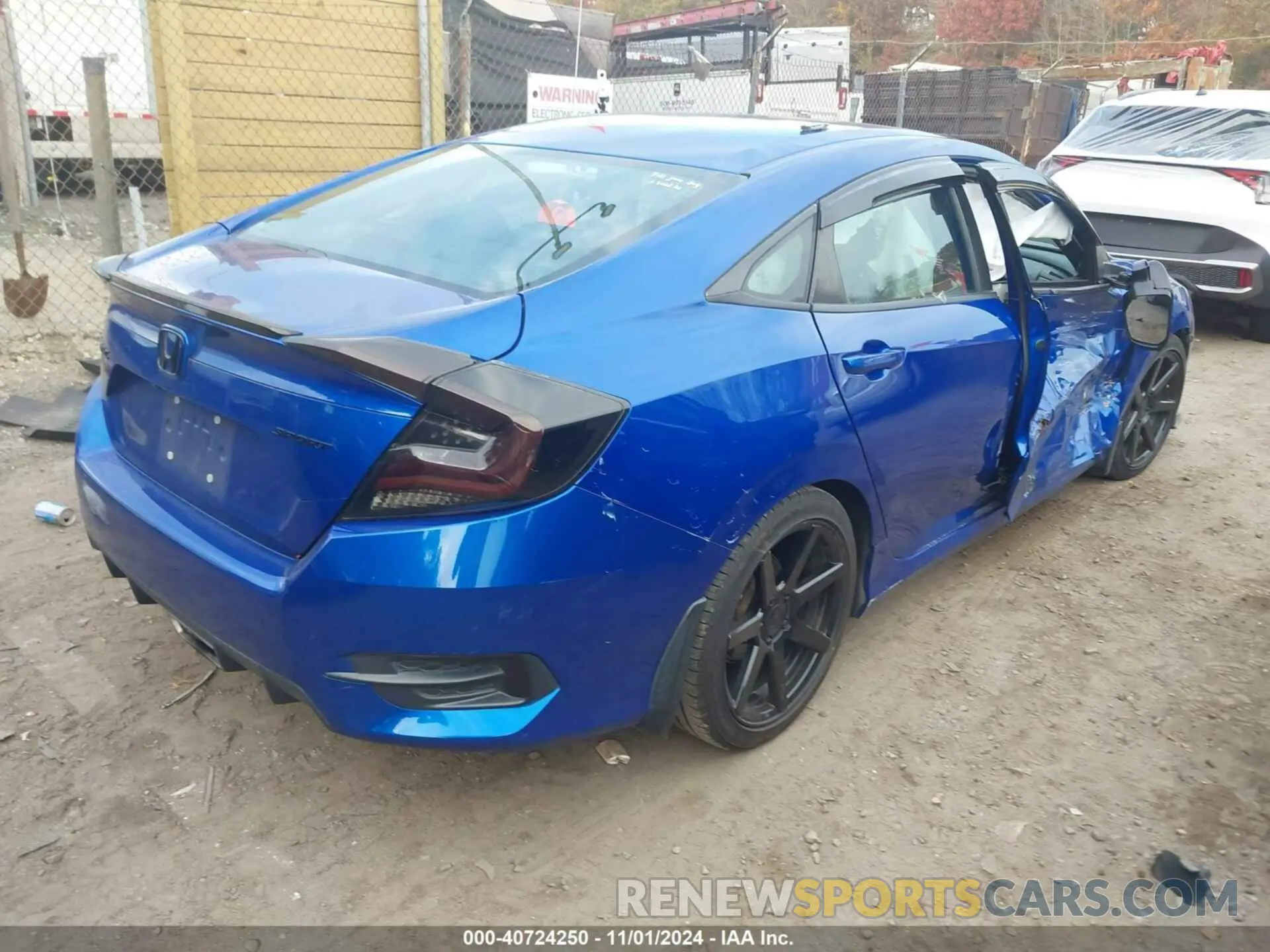 4 Photograph of a damaged car 2HGFC2E80LH542180 HONDA CIVIC 2020
