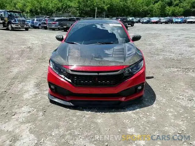 13 Фотография поврежденного автомобиля 2HGFC2E81LH574183 HONDA CIVIC 2020