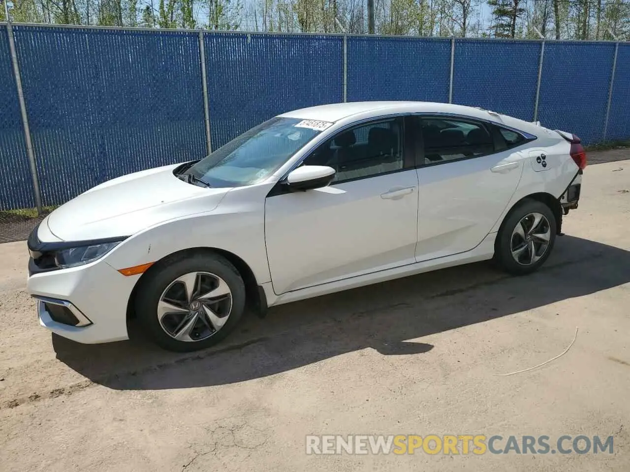 1 Photograph of a damaged car 2HGFC2F52LH035365 HONDA CIVIC 2020
