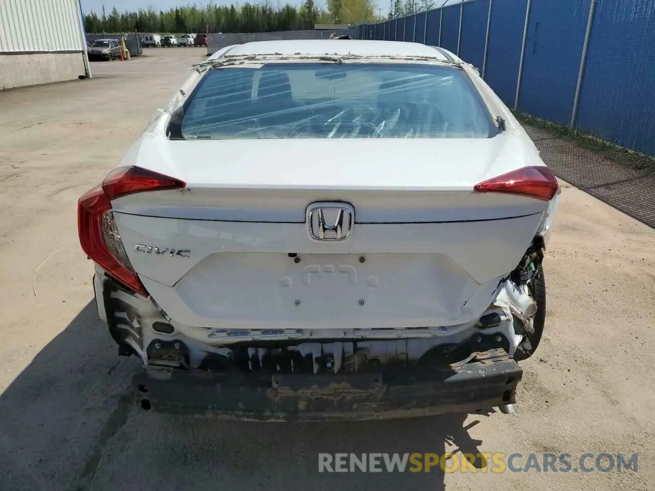 6 Photograph of a damaged car 2HGFC2F52LH035365 HONDA CIVIC 2020