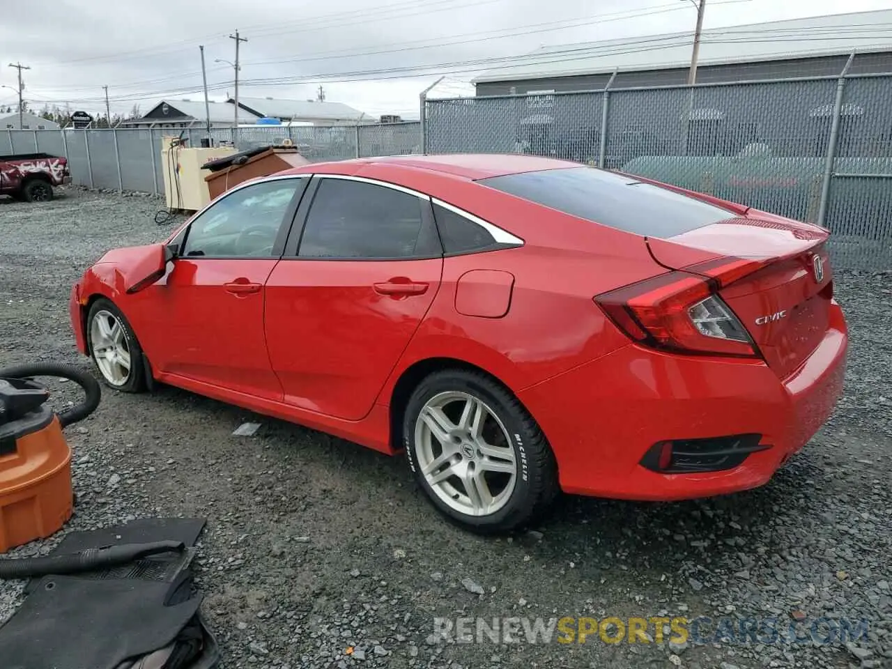 2 Photograph of a damaged car 2HGFC2F54LH001959 HONDA CIVIC 2020