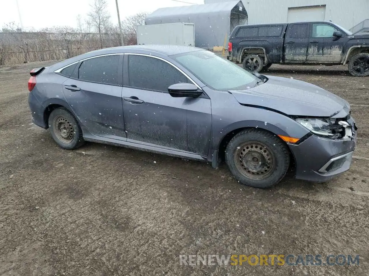 4 Фотография поврежденного автомобиля 2HGFC2F57LH033224 HONDA CIVIC 2020