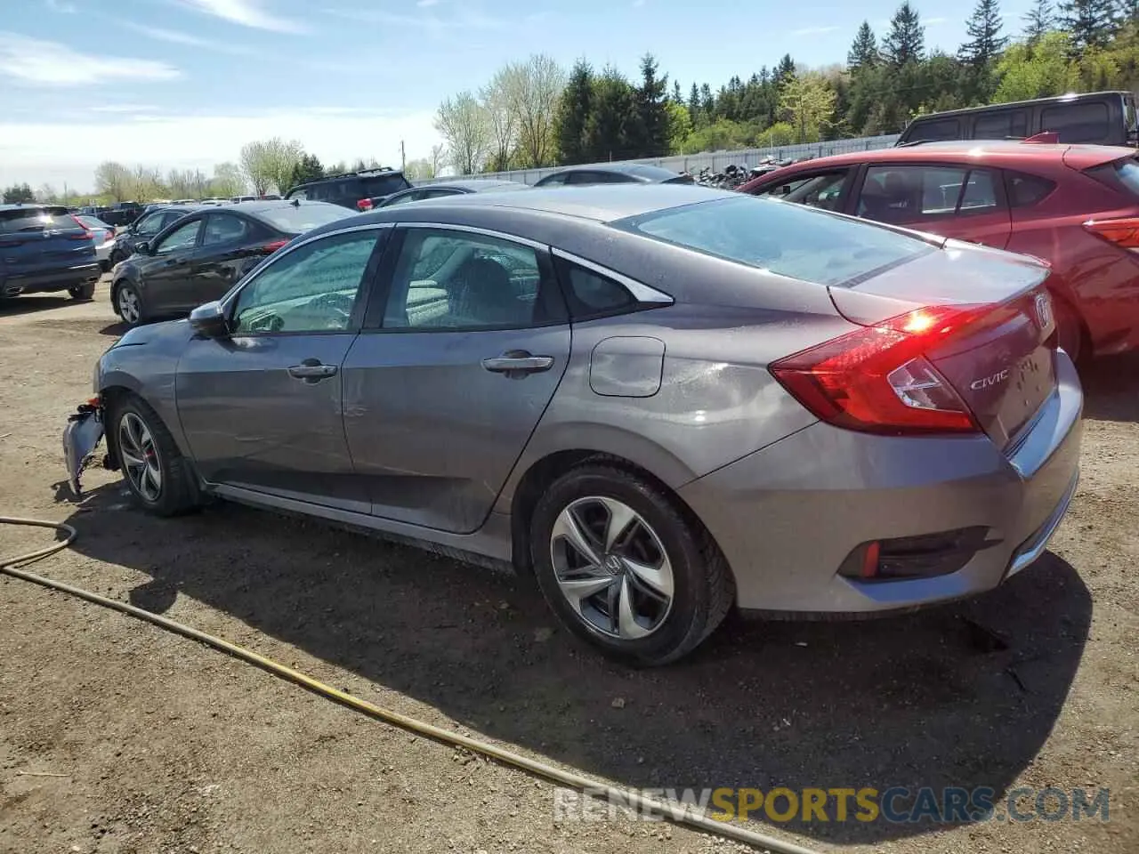 2 Фотография поврежденного автомобиля 2HGFC2F58LH004489 HONDA CIVIC 2020