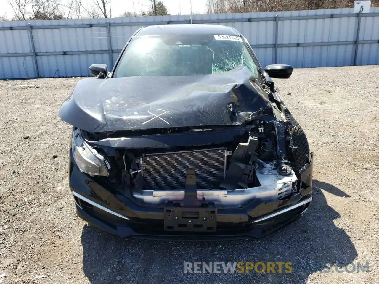 5 Photograph of a damaged car 2HGFC2F58LH024354 HONDA CIVIC 2020