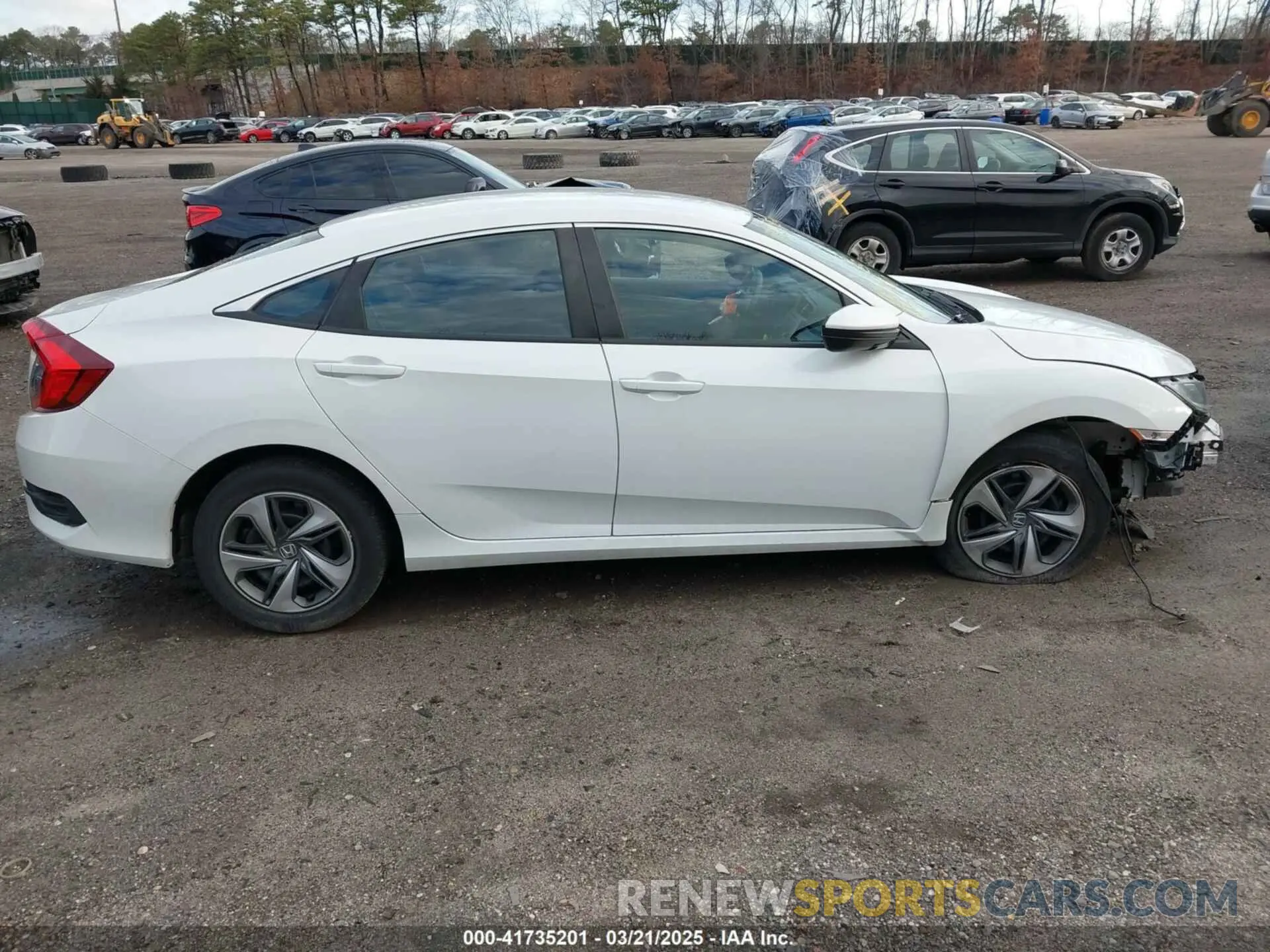 13 Photograph of a damaged car 2HGFC2F60LH524310 HONDA CIVIC 2020