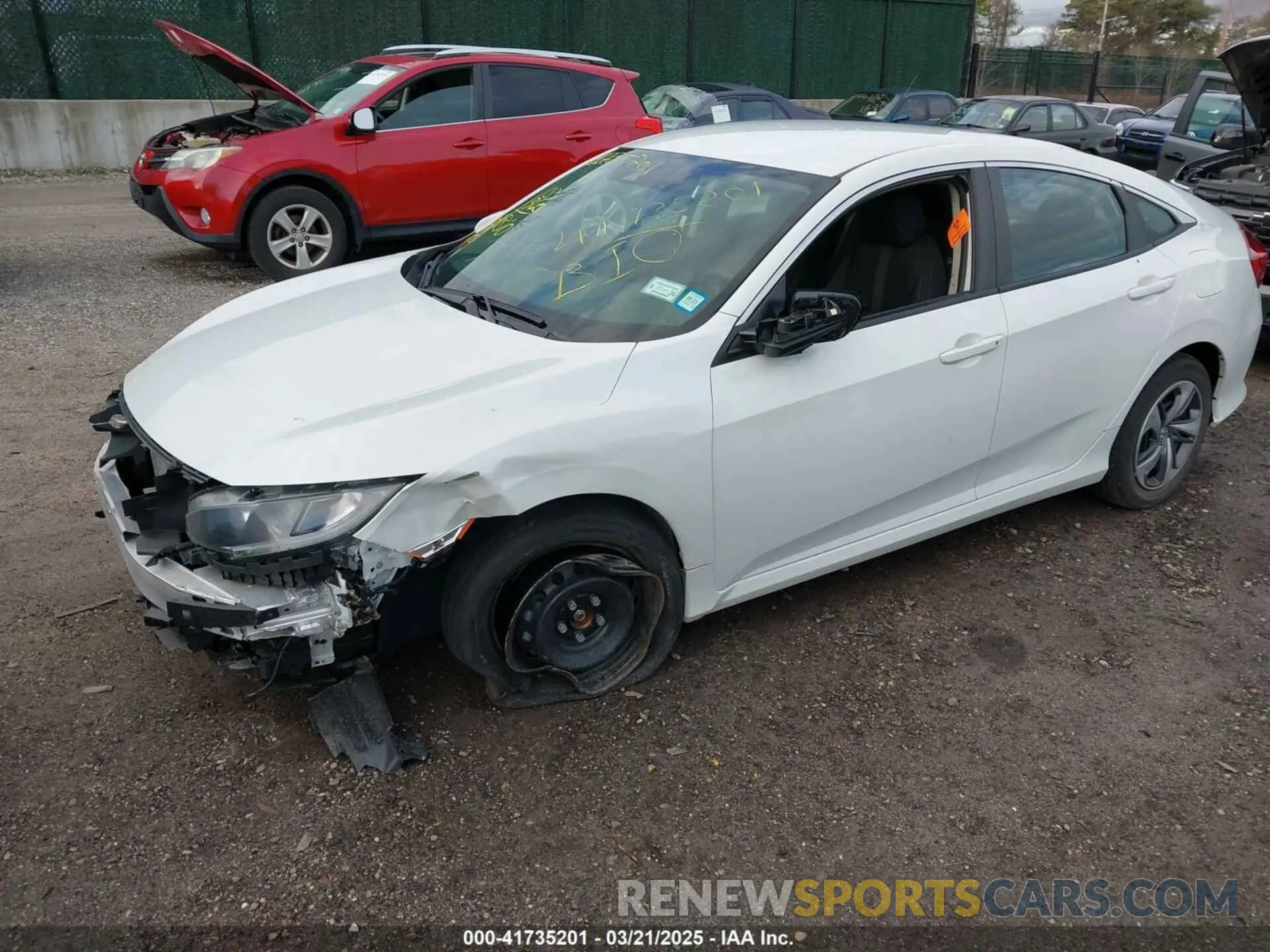 2 Photograph of a damaged car 2HGFC2F60LH524310 HONDA CIVIC 2020