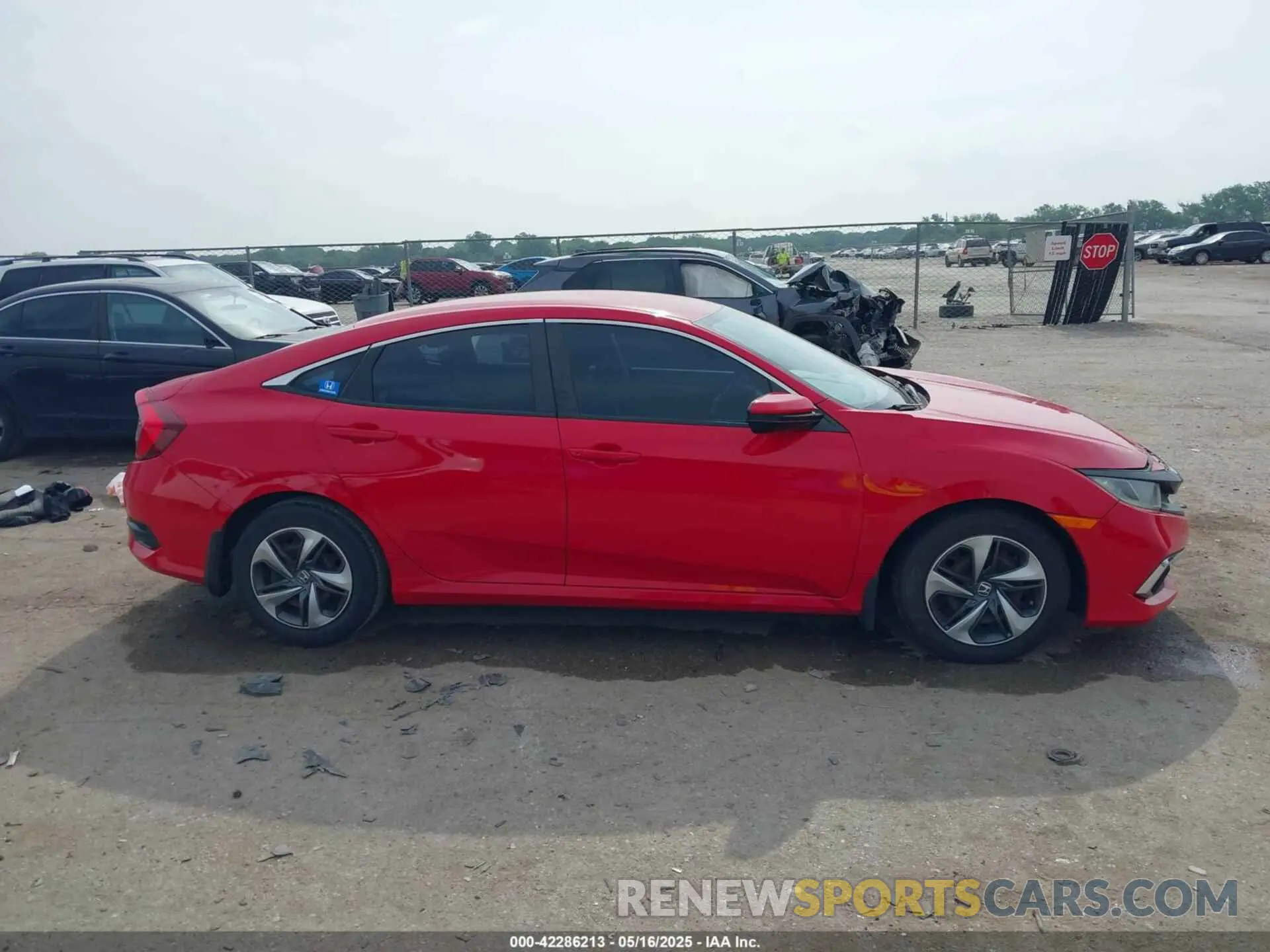 13 Фотография поврежденного автомобиля 2HGFC2F60LH524775 HONDA CIVIC 2020