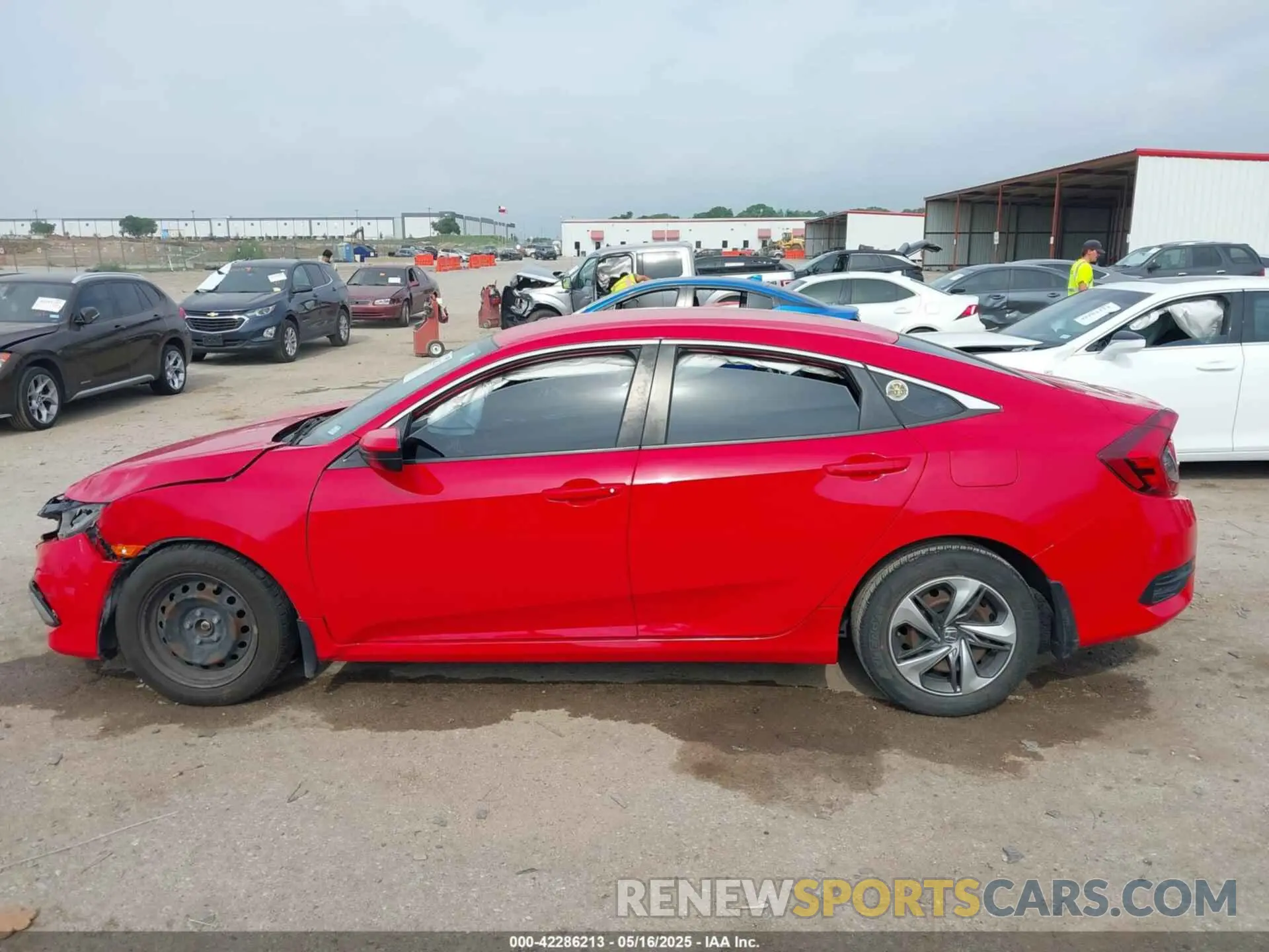 14 Фотография поврежденного автомобиля 2HGFC2F60LH524775 HONDA CIVIC 2020