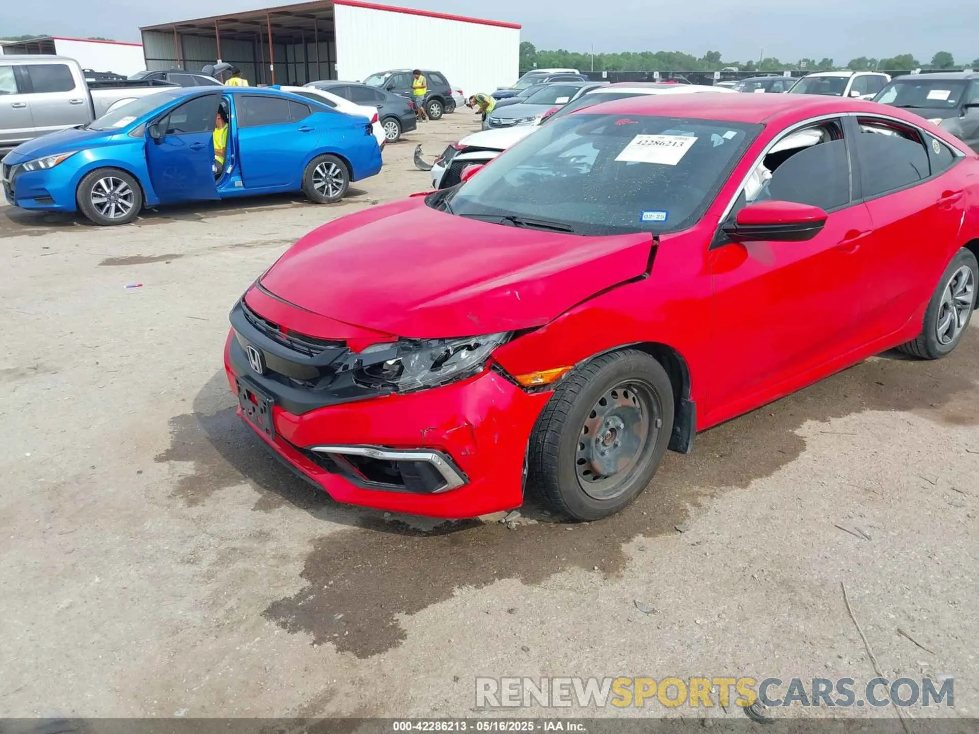 6 Фотография поврежденного автомобиля 2HGFC2F60LH524775 HONDA CIVIC 2020