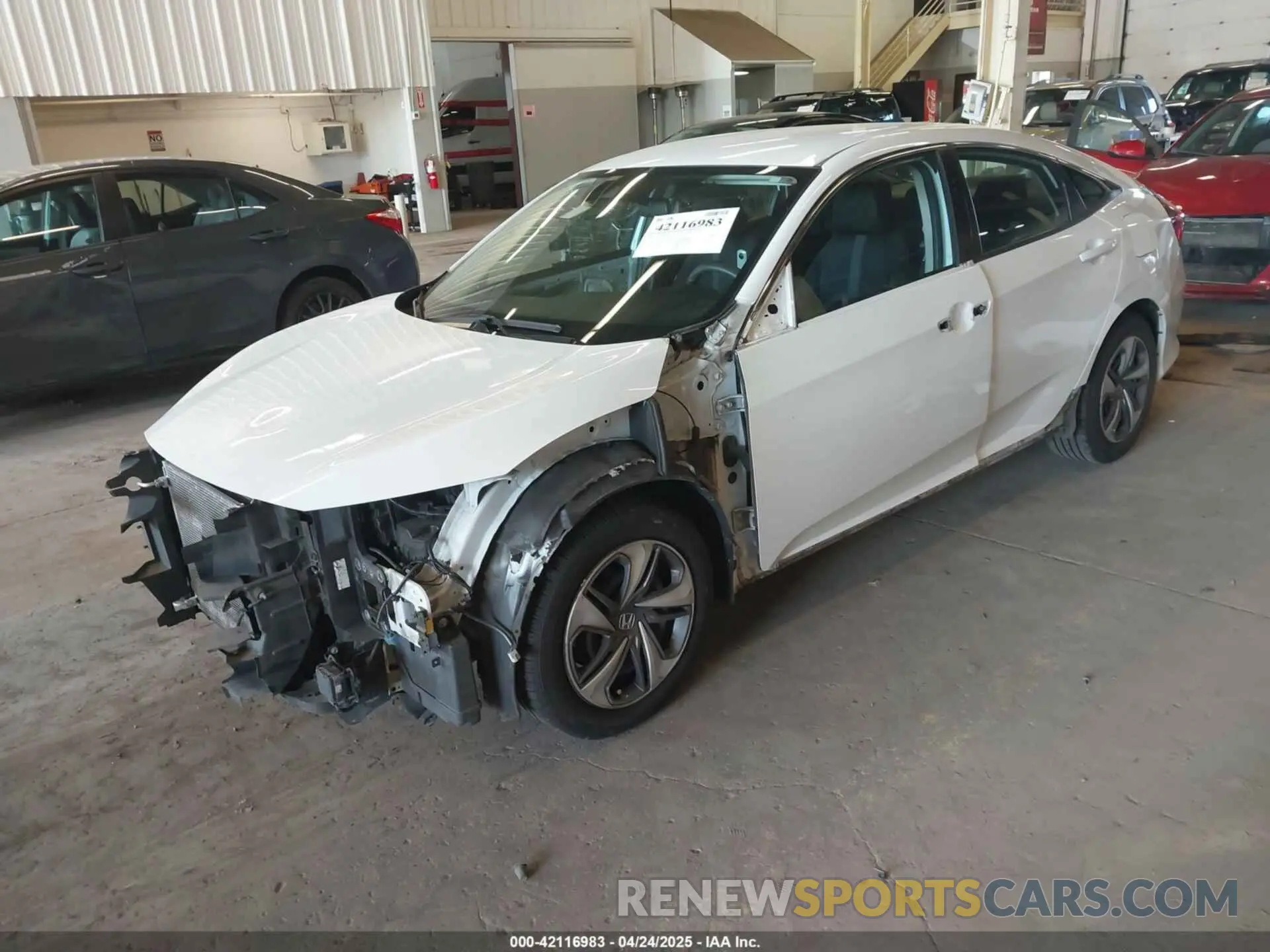 2 Фотография поврежденного автомобиля 2HGFC2F60LH530902 HONDA CIVIC 2020