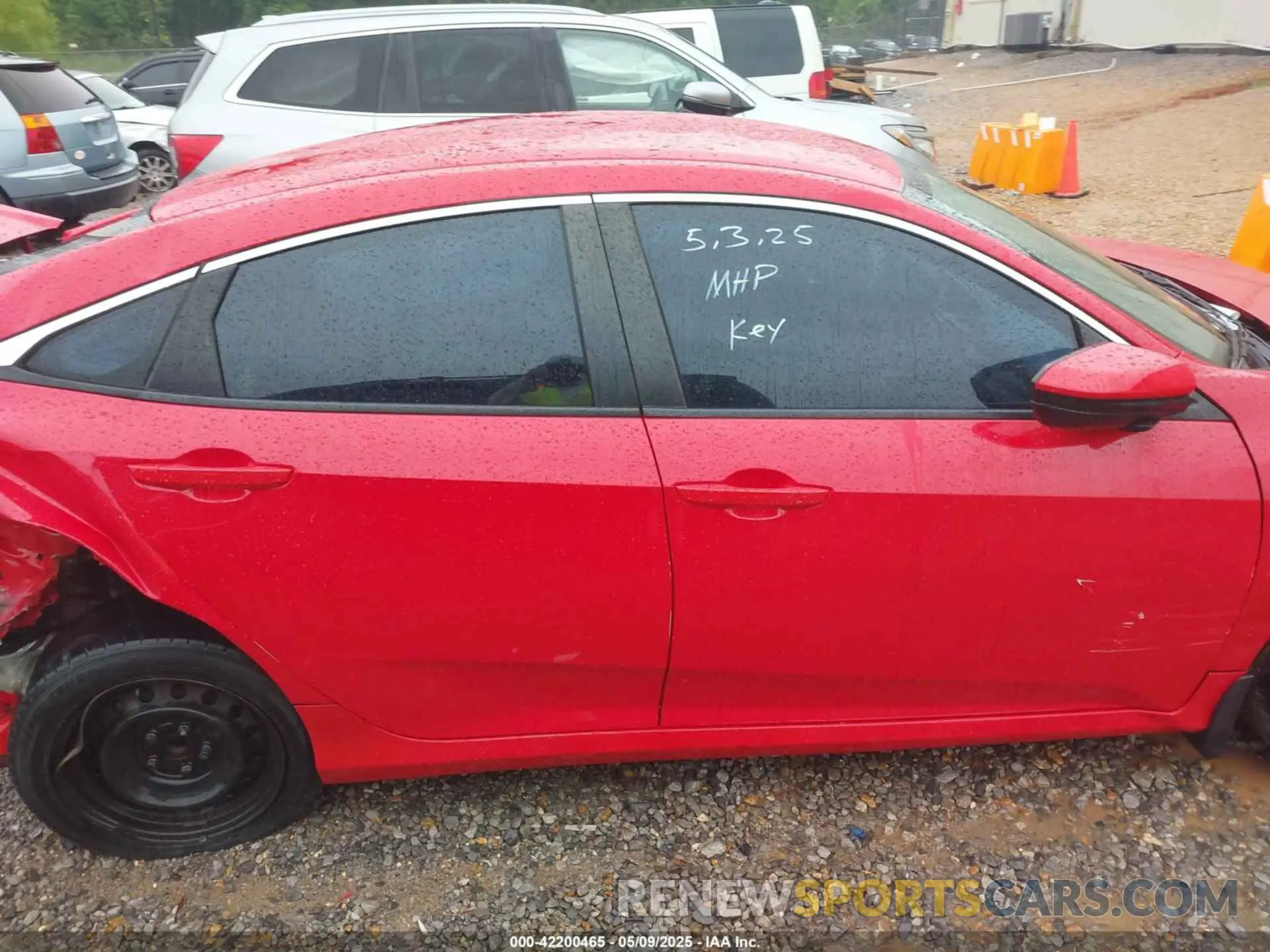 13 Photograph of a damaged car 2HGFC2F60LH537283 HONDA CIVIC 2020