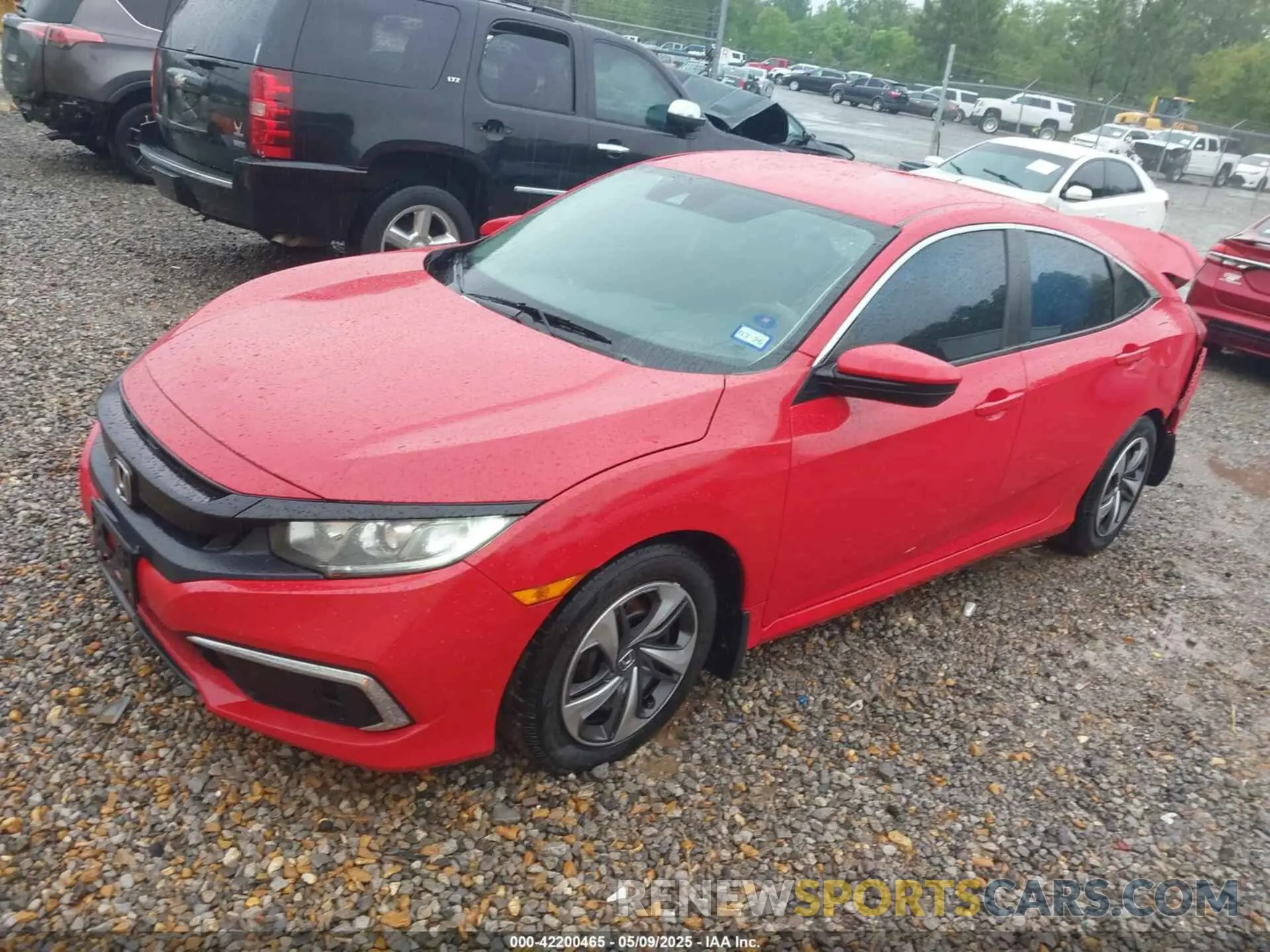 2 Photograph of a damaged car 2HGFC2F60LH537283 HONDA CIVIC 2020