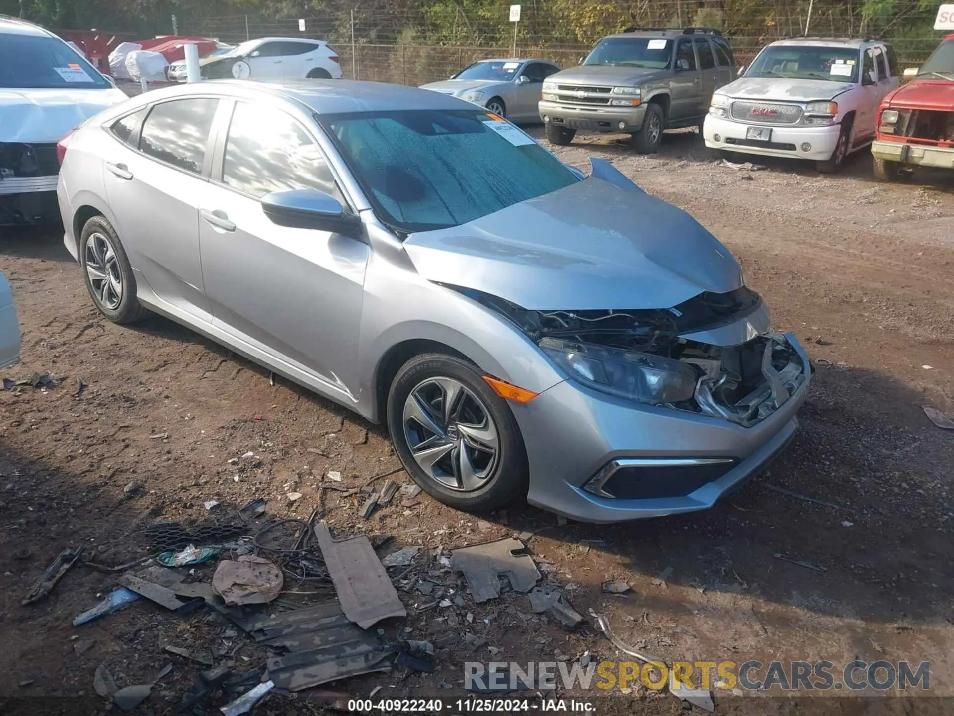 1 Фотография поврежденного автомобиля 2HGFC2F60LH549739 HONDA CIVIC 2020
