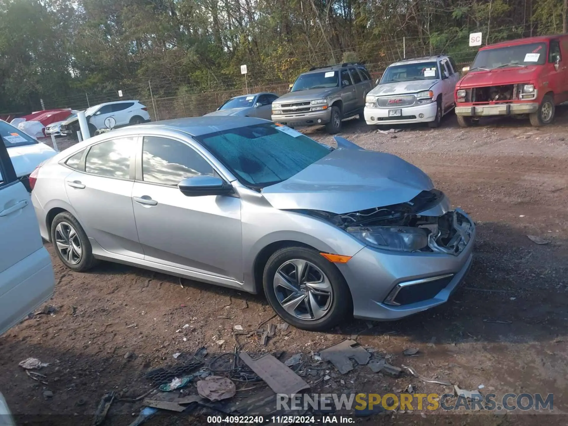 13 Фотография поврежденного автомобиля 2HGFC2F60LH549739 HONDA CIVIC 2020