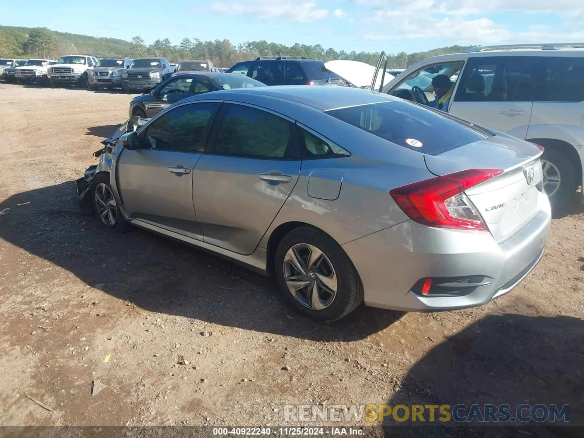 3 Фотография поврежденного автомобиля 2HGFC2F60LH549739 HONDA CIVIC 2020