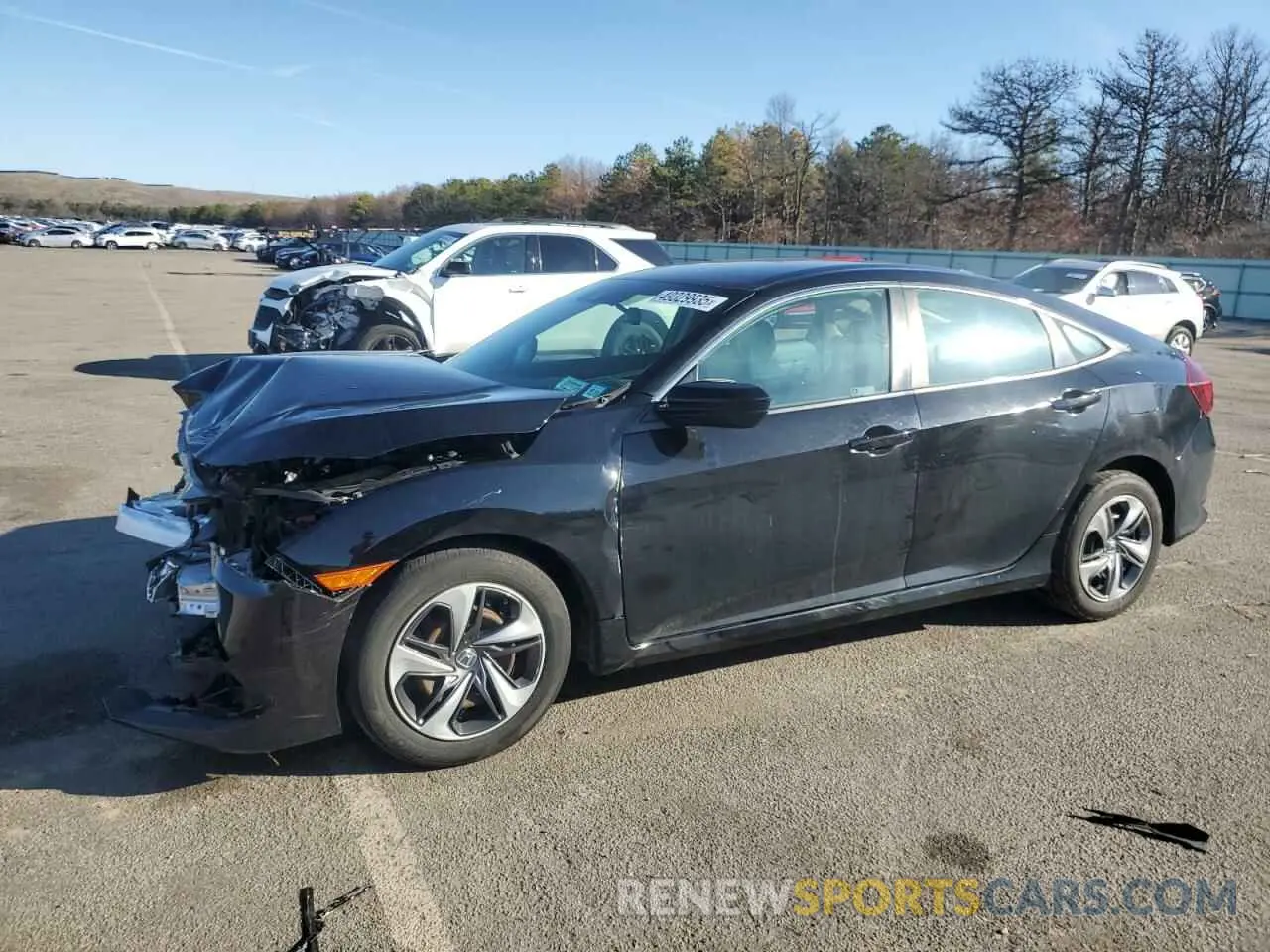 1 Photograph of a damaged car 2HGFC2F60LH563396 HONDA CIVIC 2020