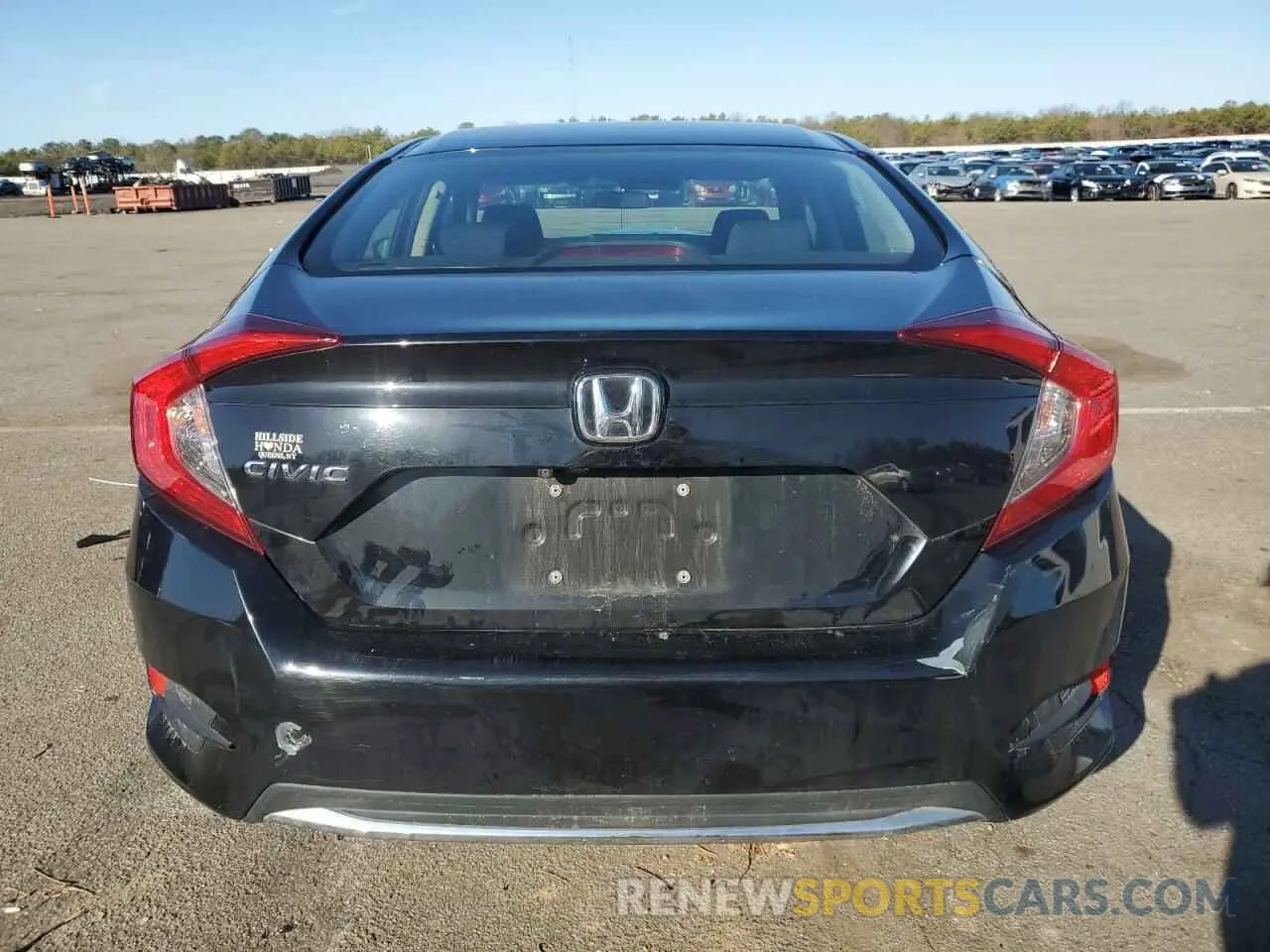 6 Photograph of a damaged car 2HGFC2F60LH563396 HONDA CIVIC 2020
