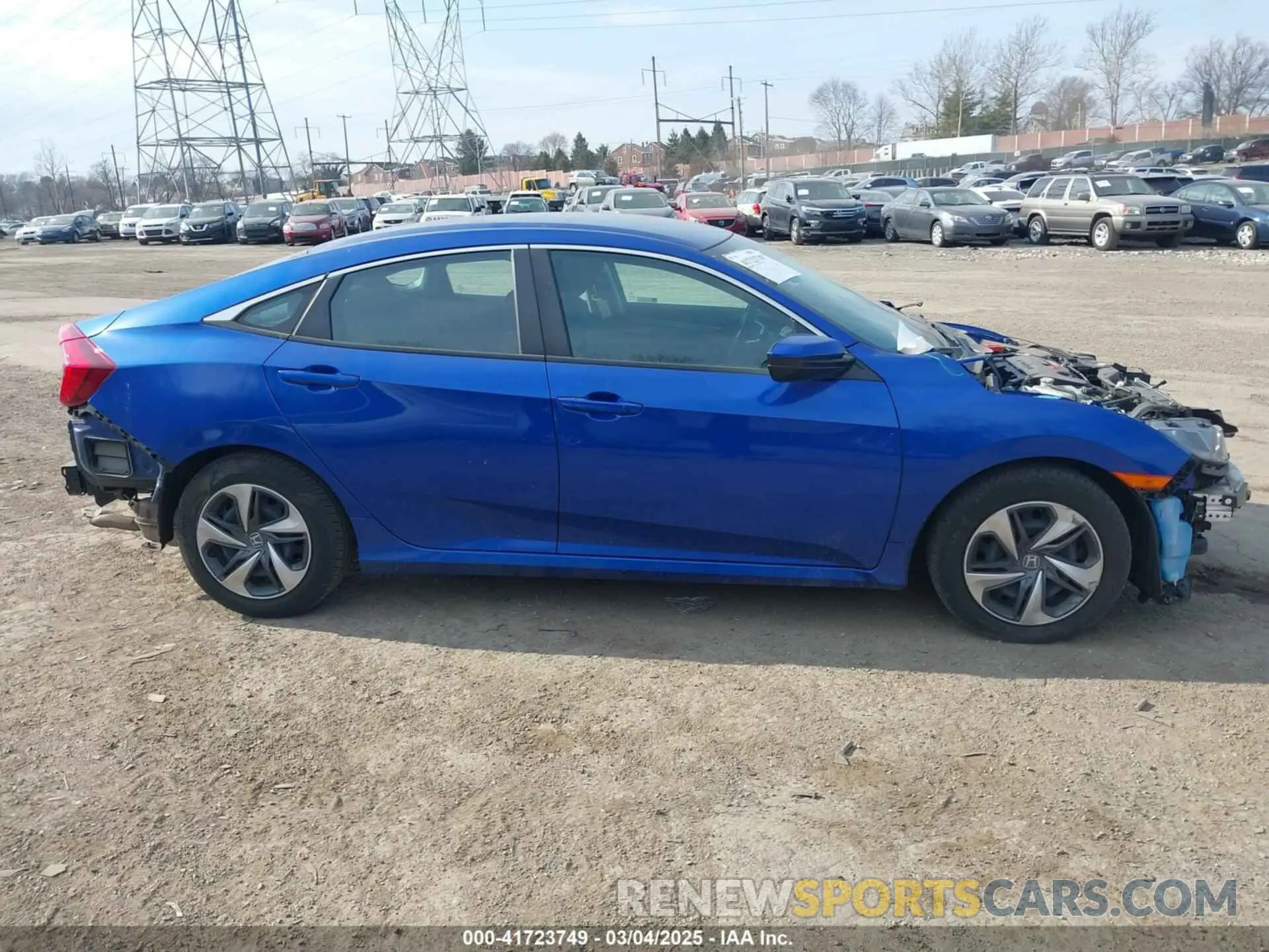 14 Фотография поврежденного автомобиля 2HGFC2F60LH596964 HONDA CIVIC 2020