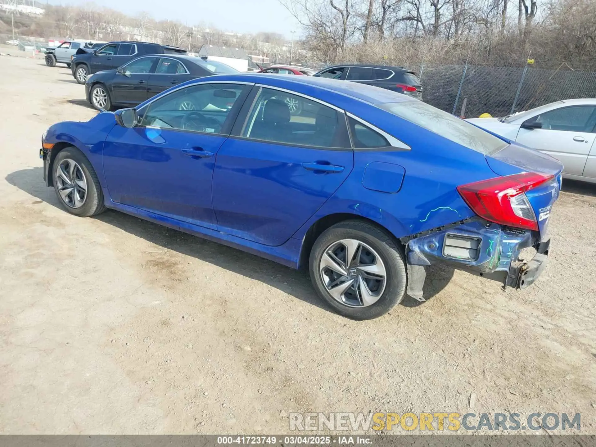 3 Фотография поврежденного автомобиля 2HGFC2F60LH596964 HONDA CIVIC 2020