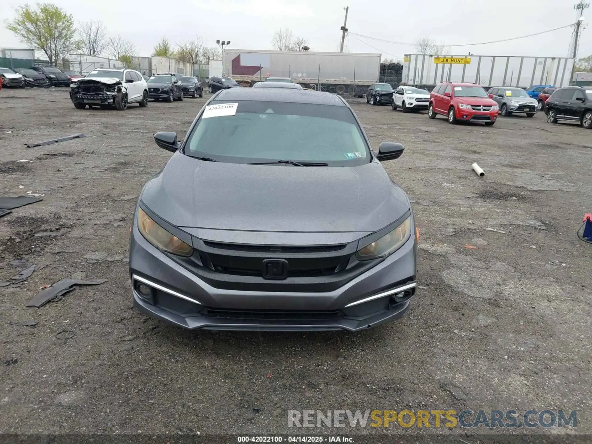 12 Photograph of a damaged car 2HGFC2F60LH601824 HONDA CIVIC 2020