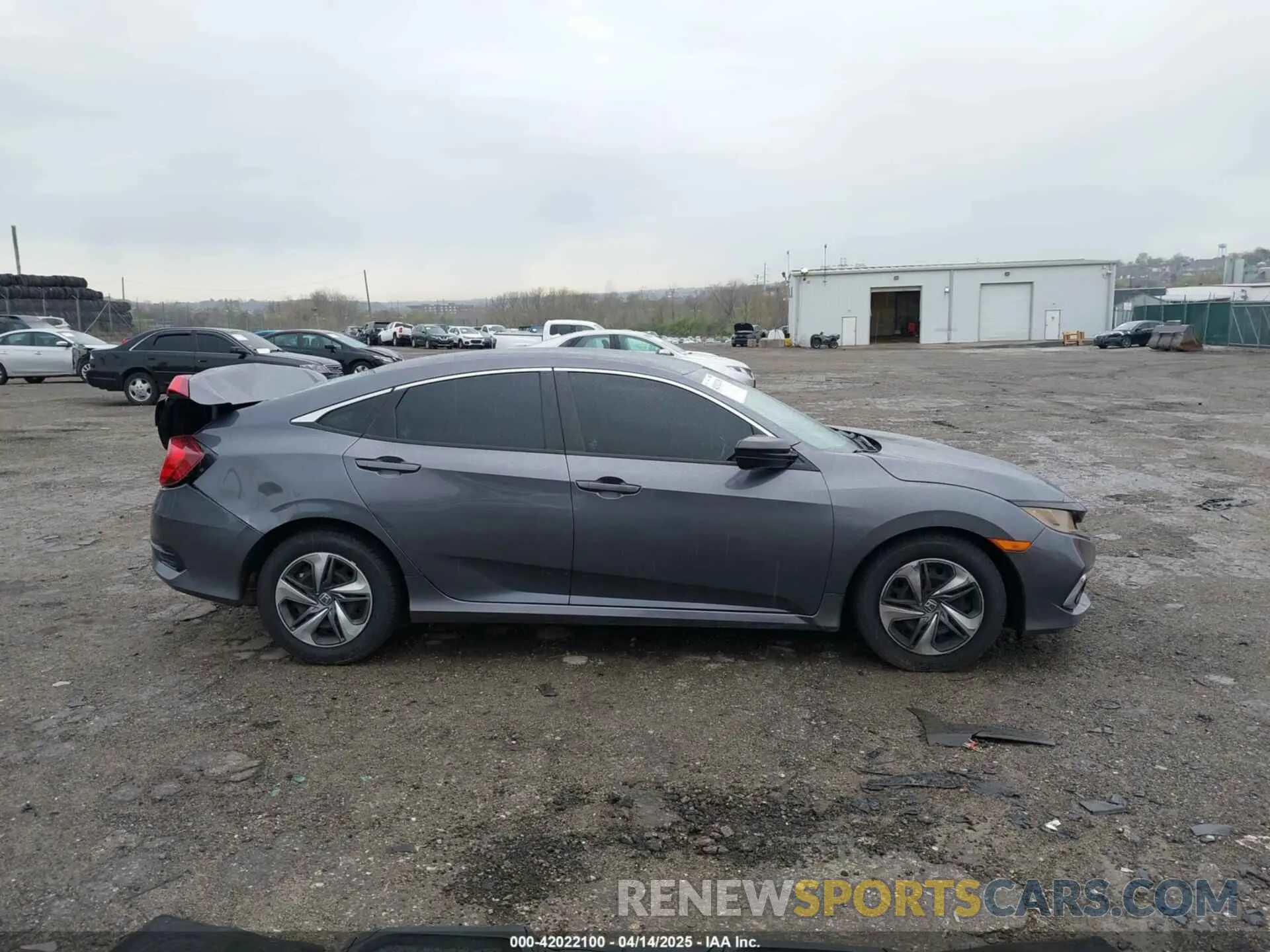 13 Photograph of a damaged car 2HGFC2F60LH601824 HONDA CIVIC 2020