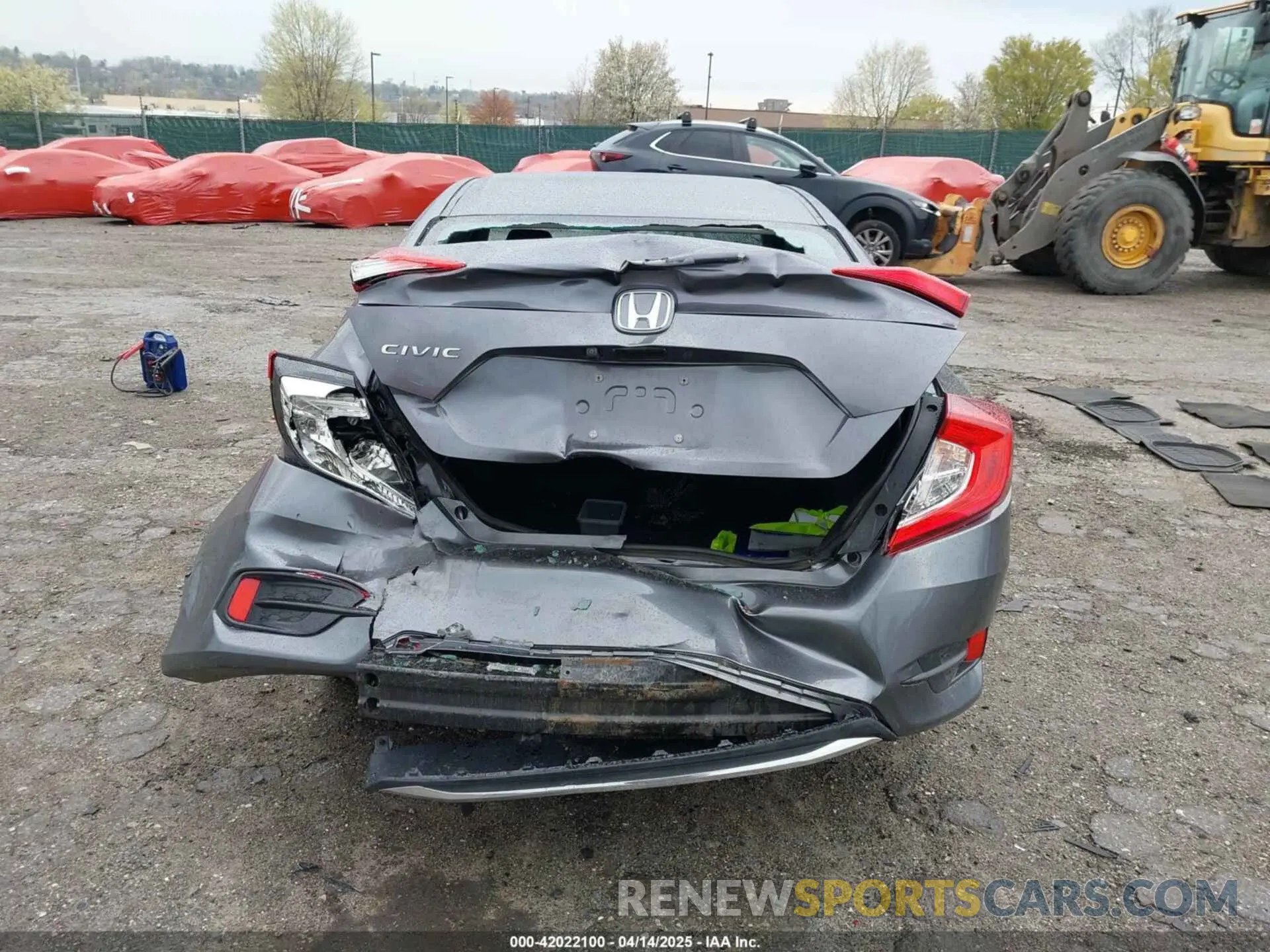 6 Photograph of a damaged car 2HGFC2F60LH601824 HONDA CIVIC 2020